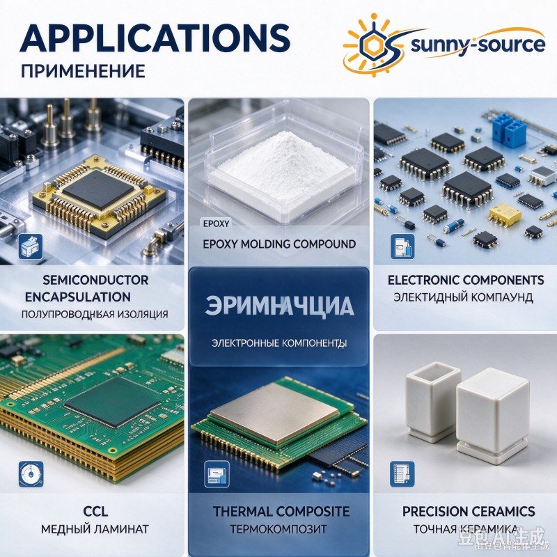 Ultra fine Silica Powder Semiconductor Encapsulation超细硅微粉（半导体封装配套）4